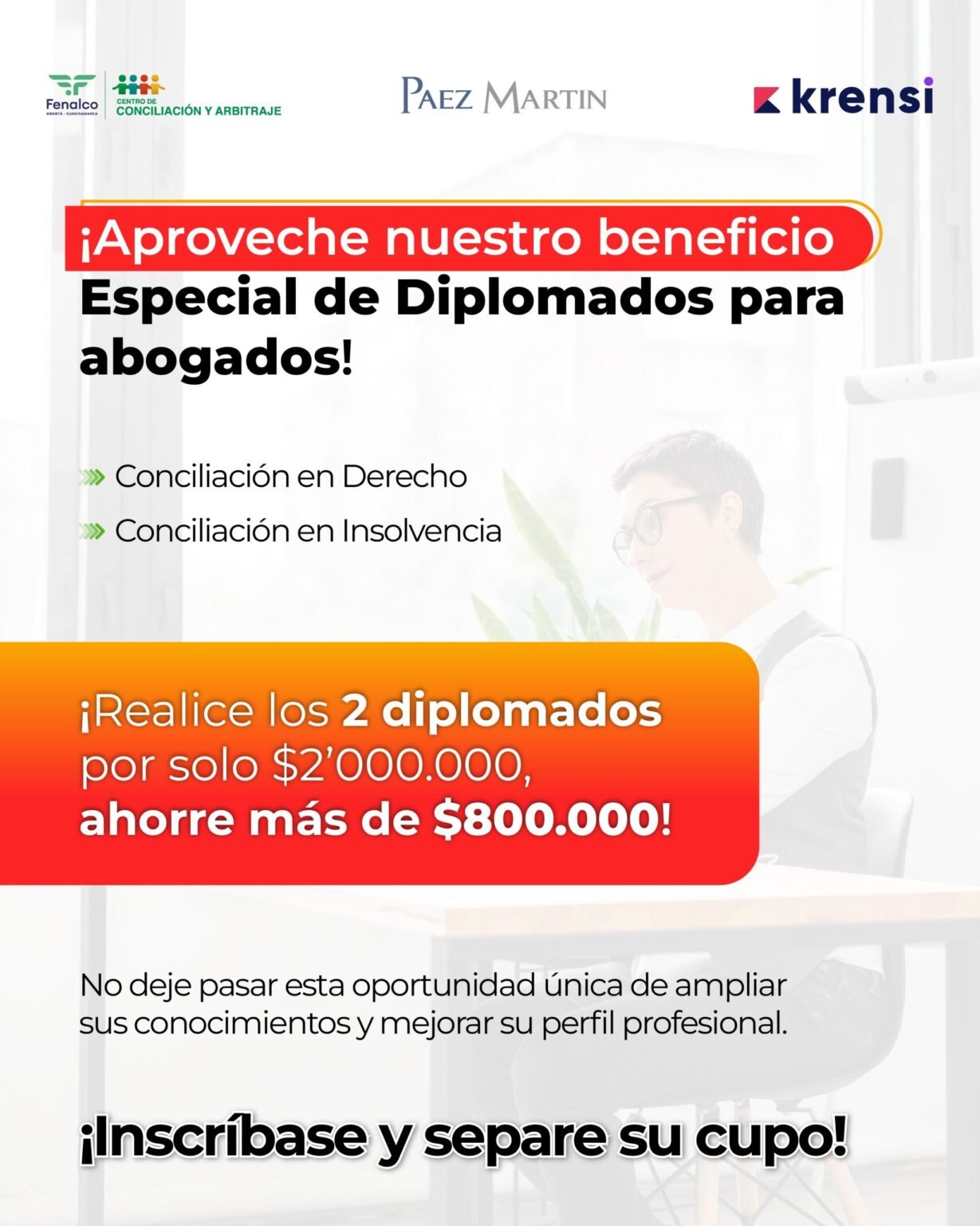 Beneficio dos diplomas para abogados