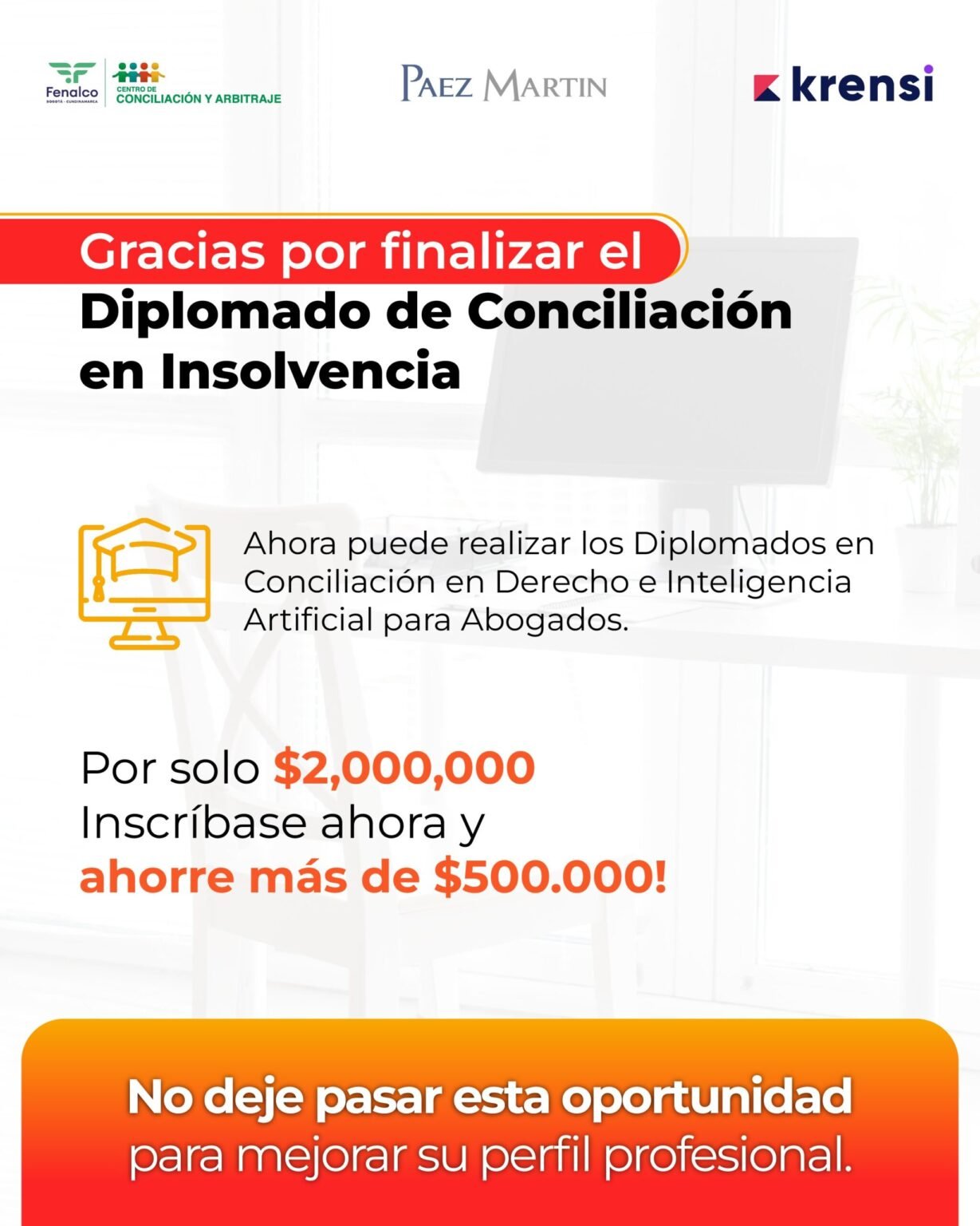 beneficio terminar conciliacion en insolvencia